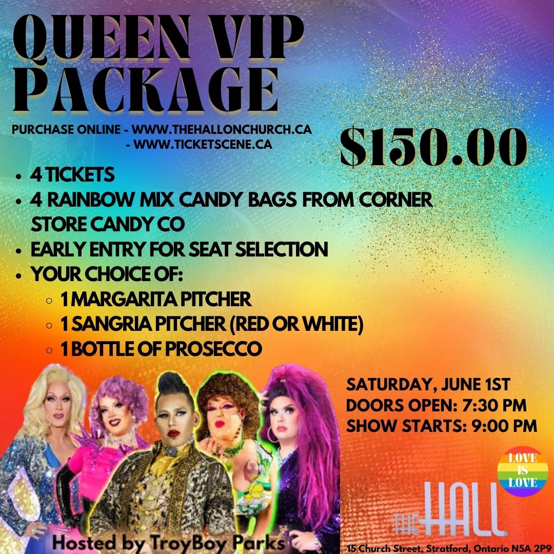 Queen VIP Package for An Evening With The Queens