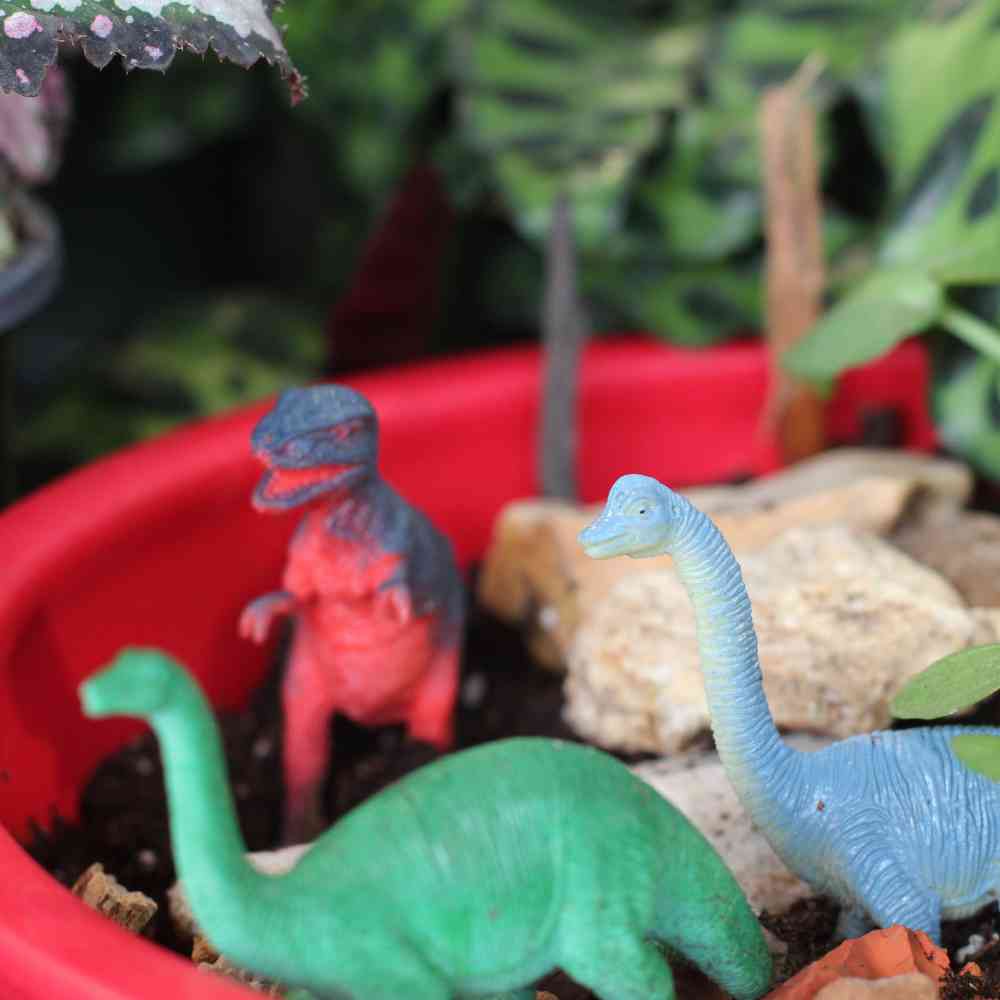 Make a Dinosaur Planter!