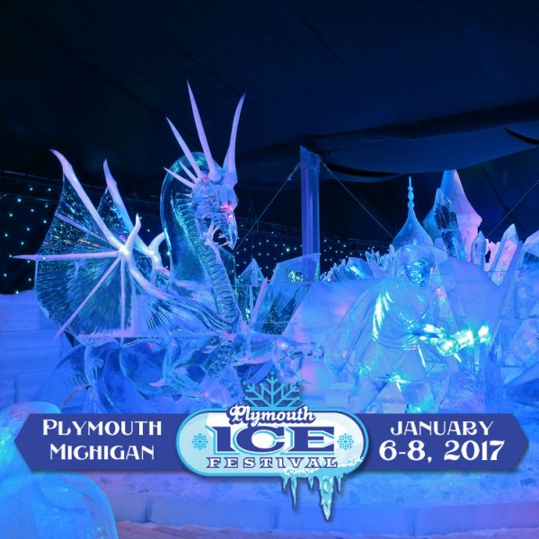 Plymouth Ice Festival 2017 | Ice Sculptures, Plymouth, MI ...