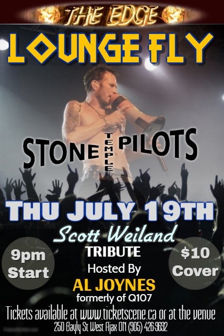 Stone Temple Pilots Tribute Featuring Lounge Fly Lounge Fly Ajax On Live At The Edge 