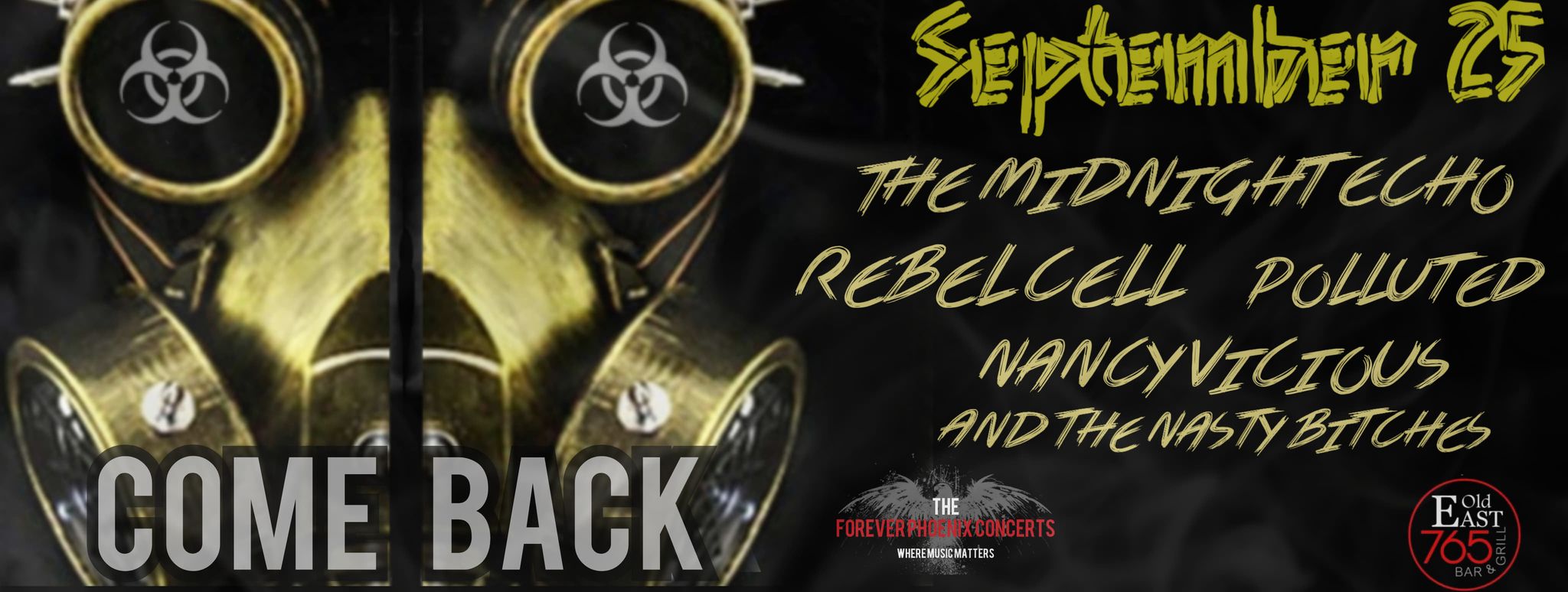 The Forever Phoenix Concerts Presents Come Back Show Rebel Cell