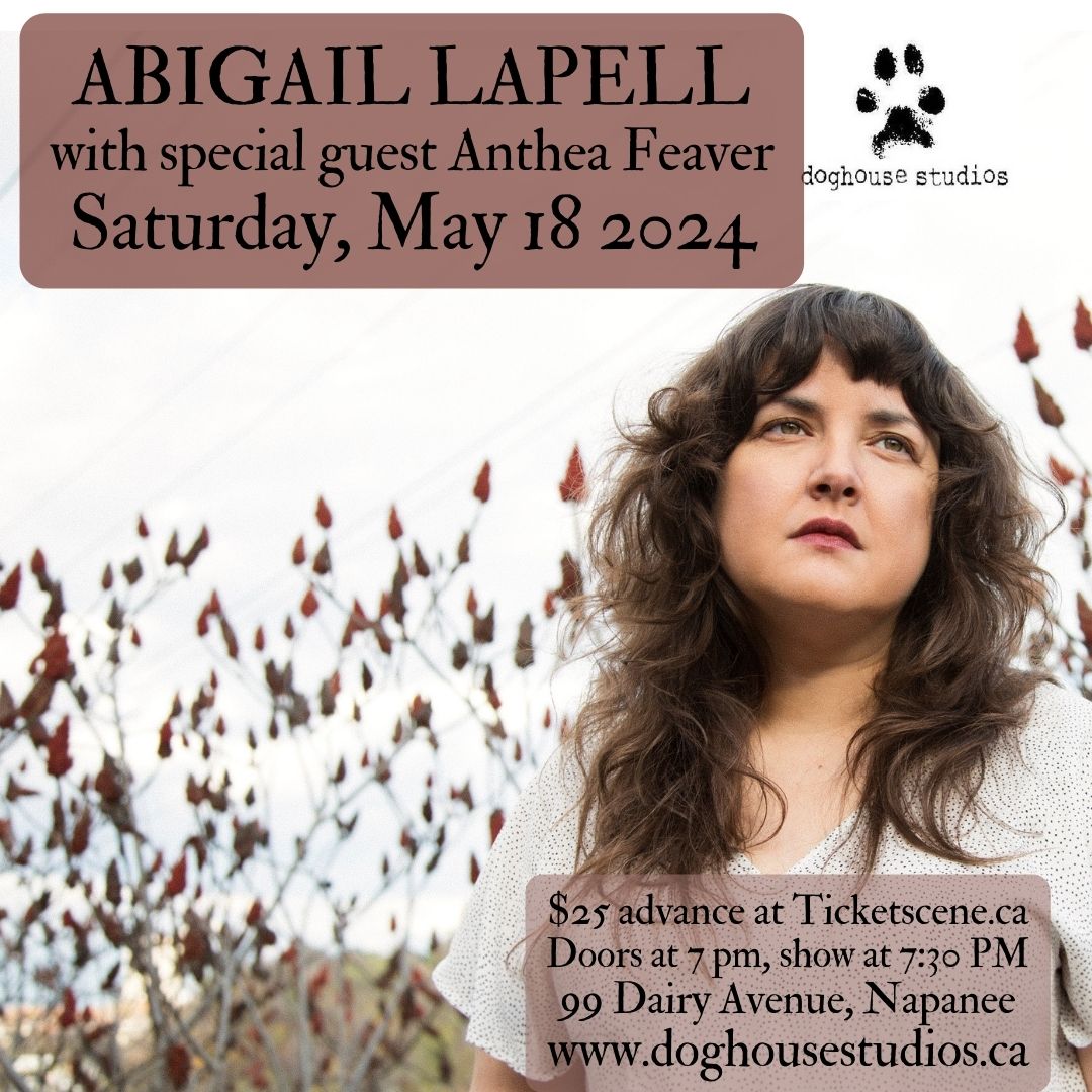 Abigail Lapell with special guest Anthea Feaver