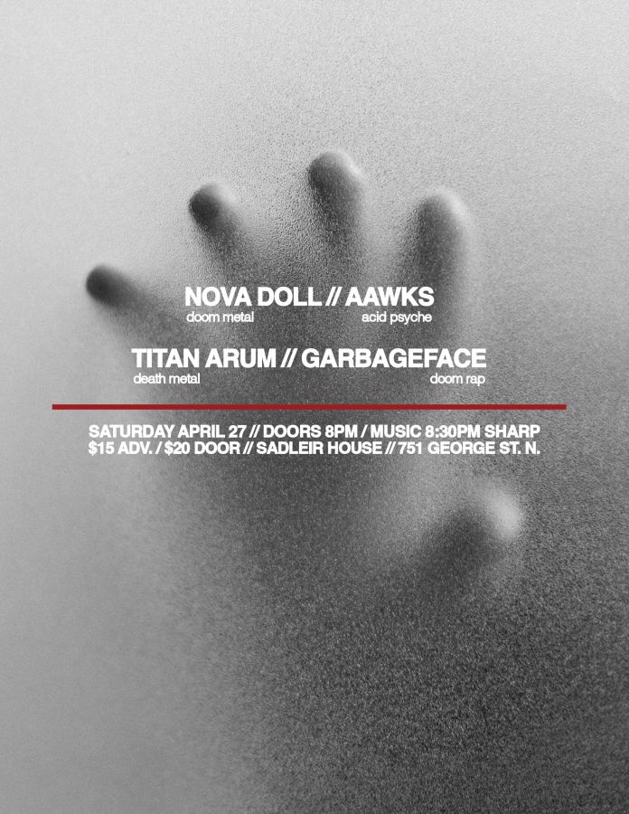 GARBAGEFACE // TITAN ARUM // NOVA DOLL // AAWKS
