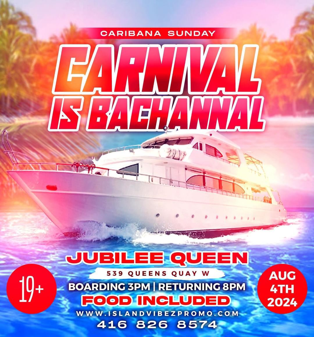 Caribana Sunday Boat Cruise - Aug4th 