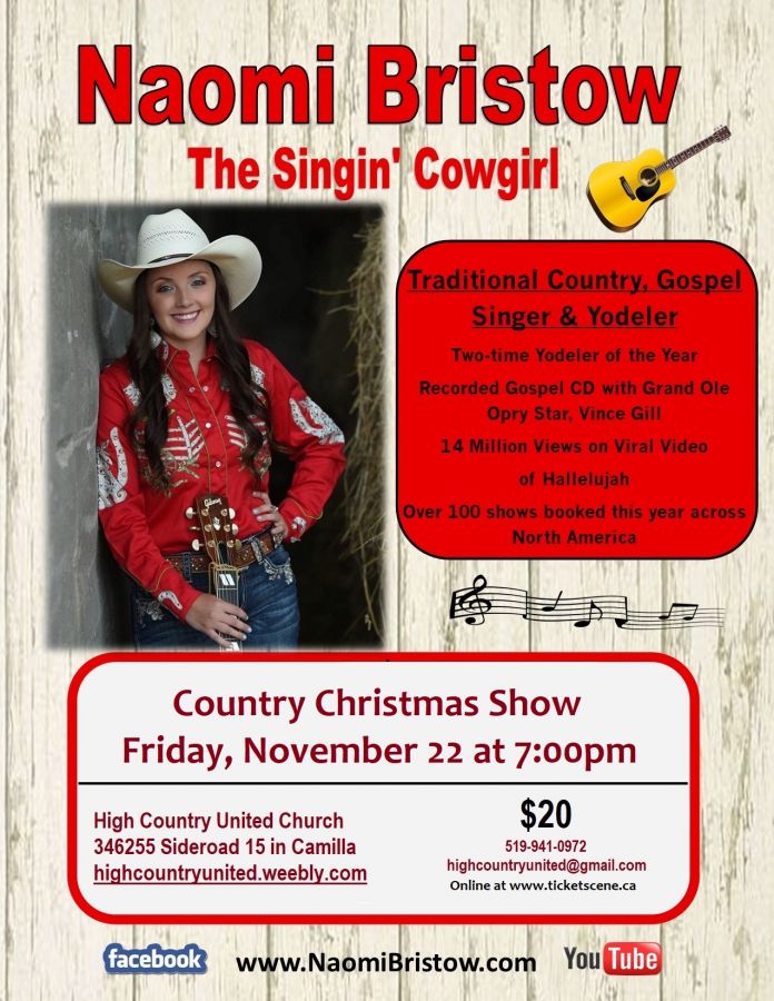 A Country Christmas with Naomi Bristow