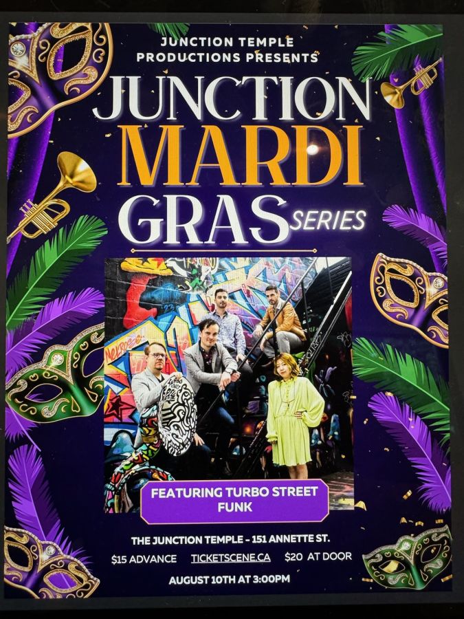 THE JUNCTION MARDI GRAS DAY  { featuring Turbo Street Funk }
