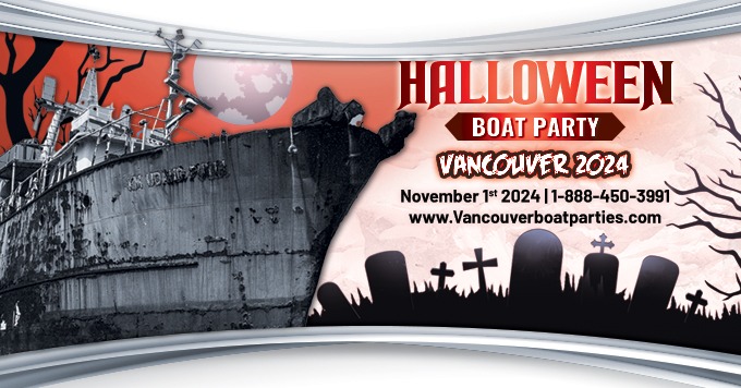 Halloween Havoc Boat Party Vancouver XII 2024 | Haunted Night on Waters