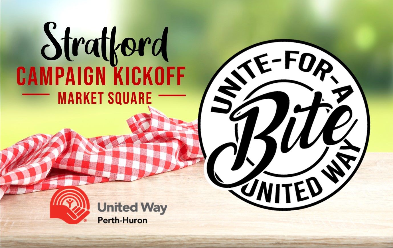 Unite for a Bite: Stratford Kickoff