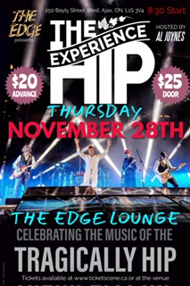 THE HIP EXPERIENCE (Tragically Hip Tribute)