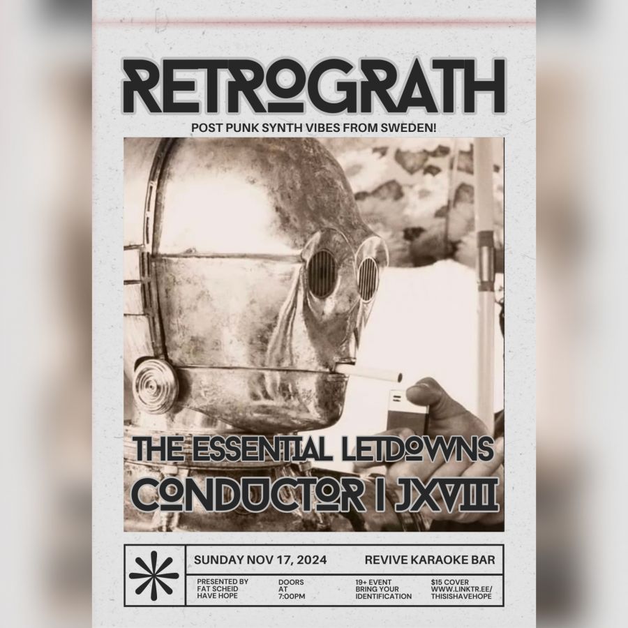 Retrograth (Sweden), Essential Letdowns, Conductor, JXVIII - Waterloo