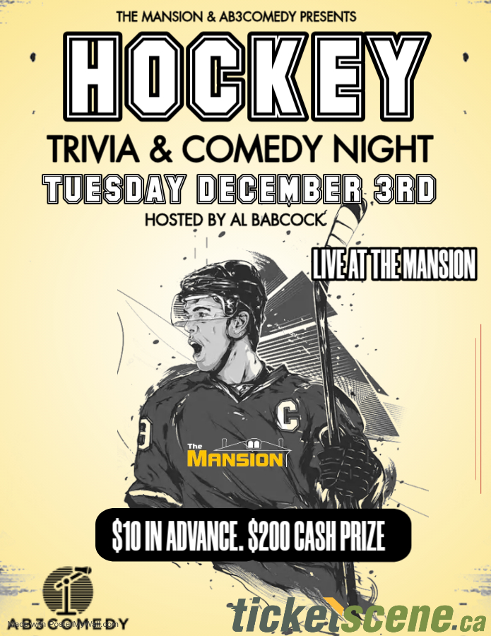 Hockey Trivia & Comedy Night at The Mansion 