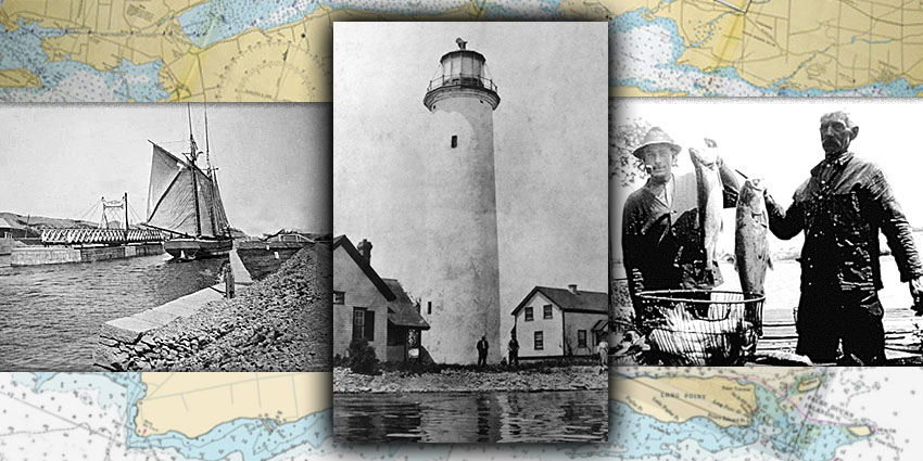 FLASHBACK FEBRUARY --- Lighthouses, a Fishery, and a Canal:  Adventures in County Marine History