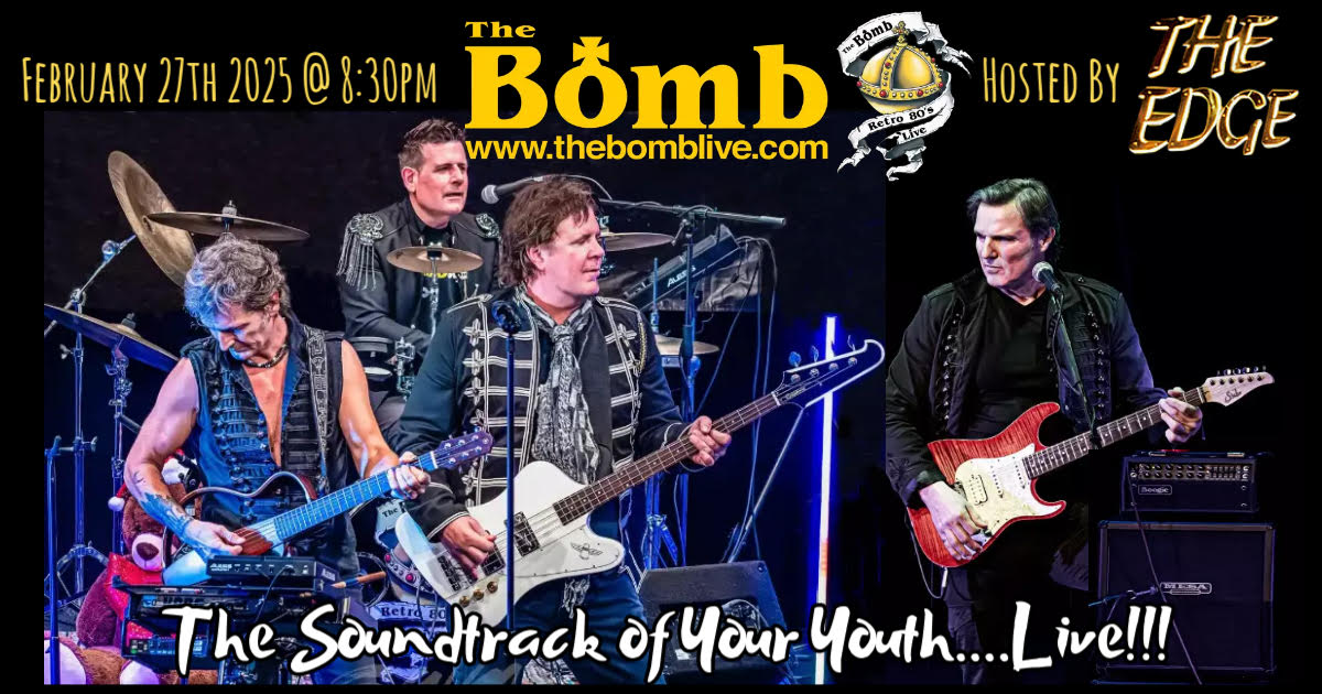 THE BOMB   ( RETRO 80s LIVE )