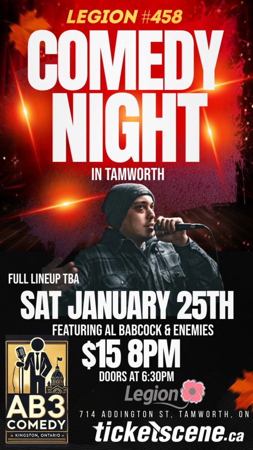 Comedy Night in Tamworth Featuring Al Babcock 