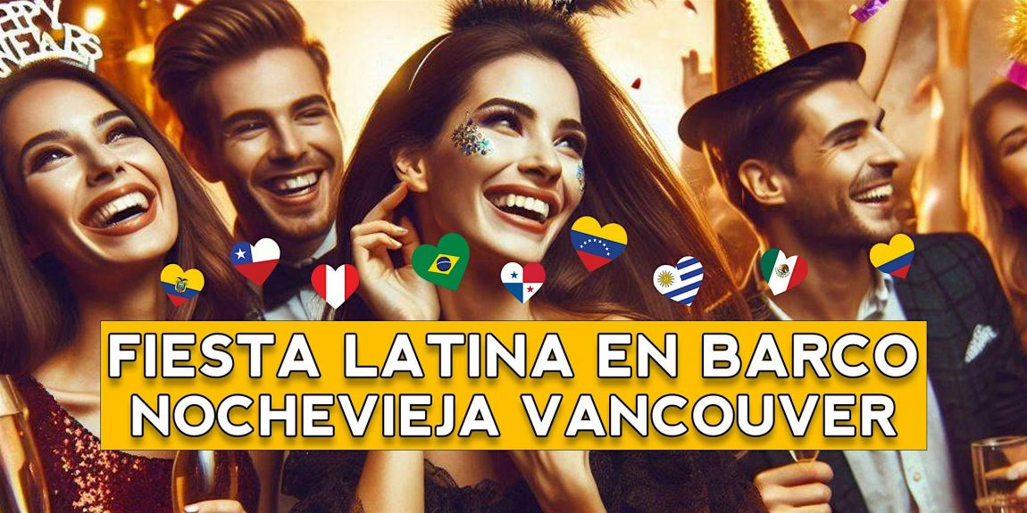 Fiesta Latina En Barco De Nochevieja Vancouver | Reciba El 2024 Con Estilo