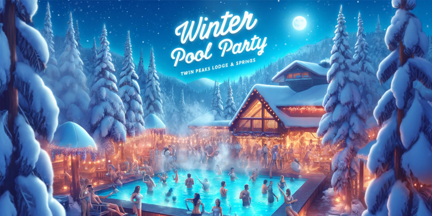 Winter Pool Party