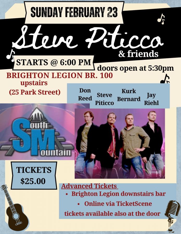 Steve Piticco & friends w/ SOUTH MOUNTAIN