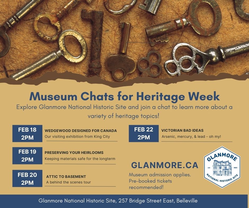 Museum Chats for Heritage Week: Preserving Your Heirlooms Workshop