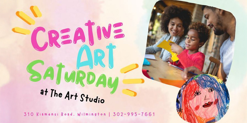 Treasure Maps - Free Creative Art Saturday at The Art Studio