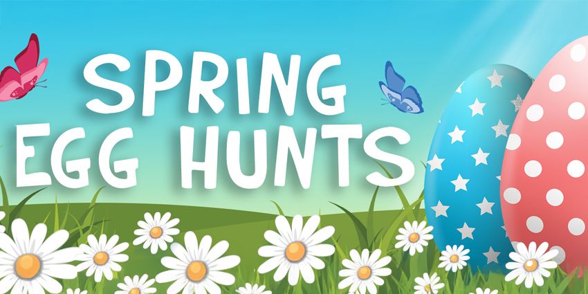 Spring Egg Hunts at Mills Pond Park