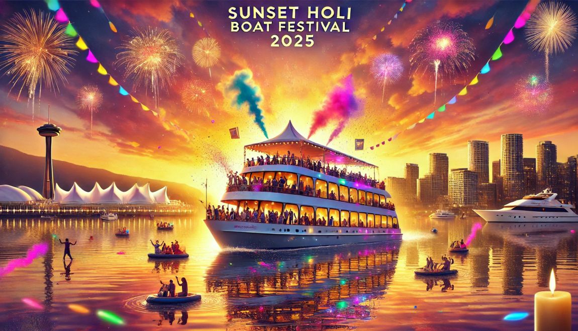 Sunset Holi Boat Festival 2025