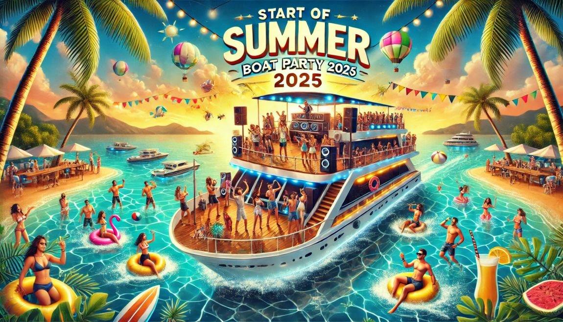 START OF SUMMER BOAT PARTY 2025