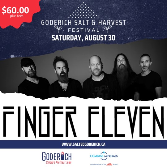 Goderich Salt & Harvest Festival Compass Minerals Concert with Finger Eleven