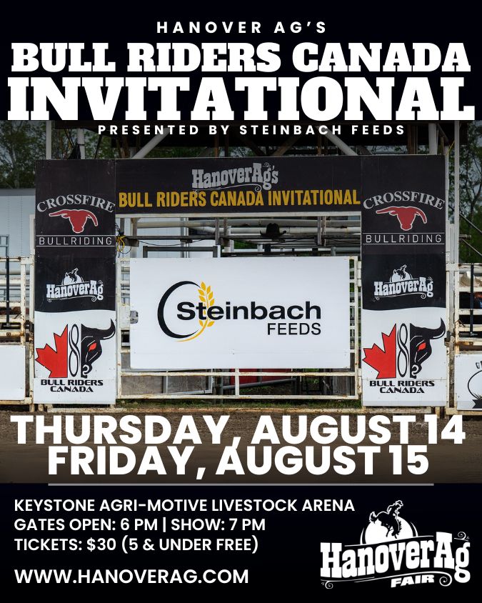 Hanover Ag's Bull Riders Canada Invitational