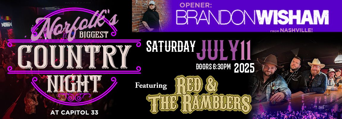 Norfolks Biggest Country Night - ft: Red and the Ramblers