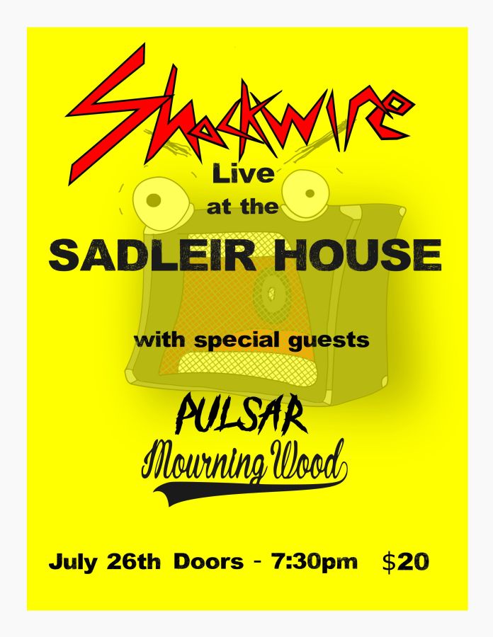 SHOCKWIRE LIVE AT THE SADLEIR HOUSE