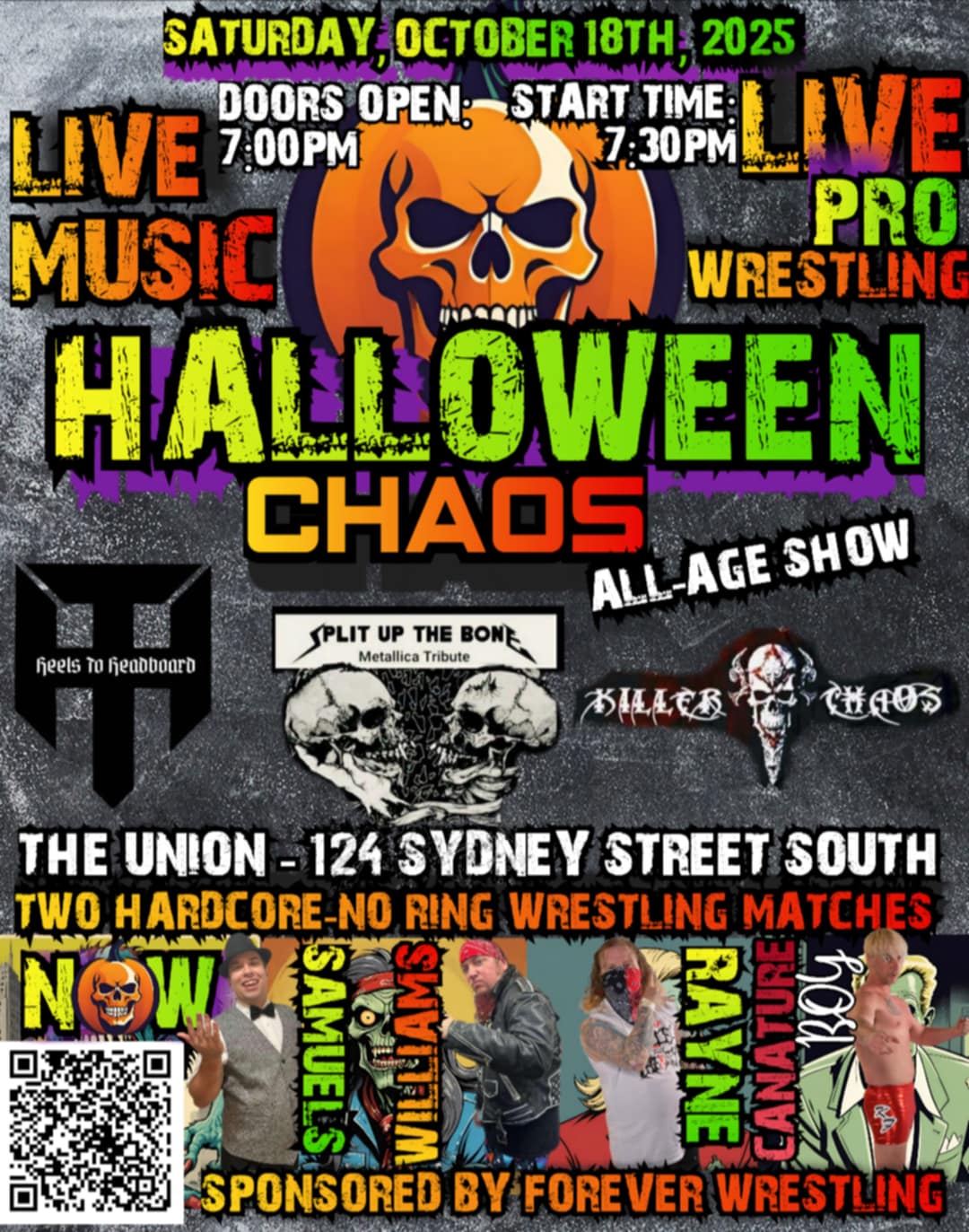 Halloween Chaos! featuring Split up the bone, Heels 2 Headboard and Killer Chaos
