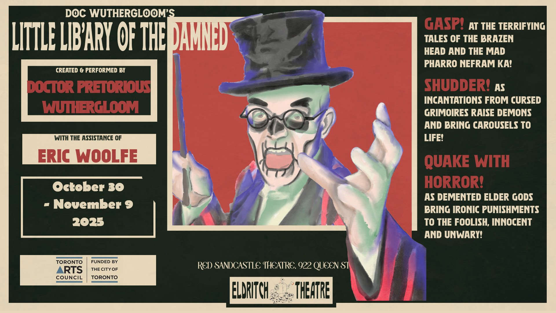 Doc Wuthergloom's Little Lib'ary of the Damned