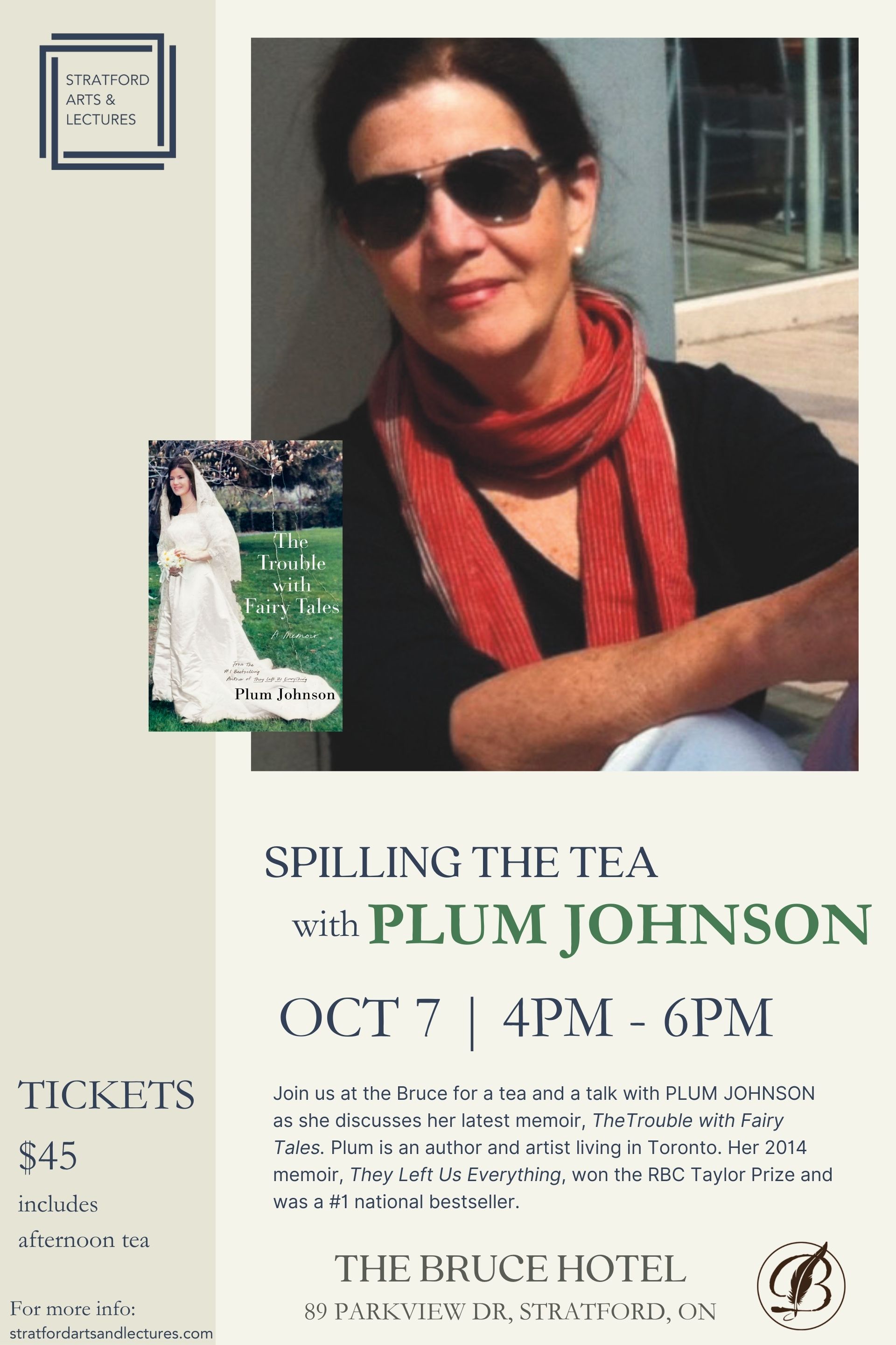 Spilling the Tea with Plum Johnson