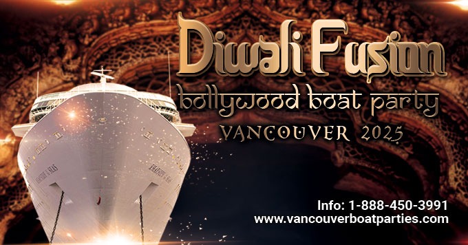 Diwali Fusion Bollywood Boat Party Vancouver 2025 | Diwali On The Water