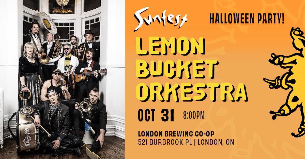 Lemon Bucket Orkestra - Halloween Party!