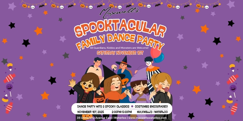 Maxwell's Spooktacular Family Dance Party