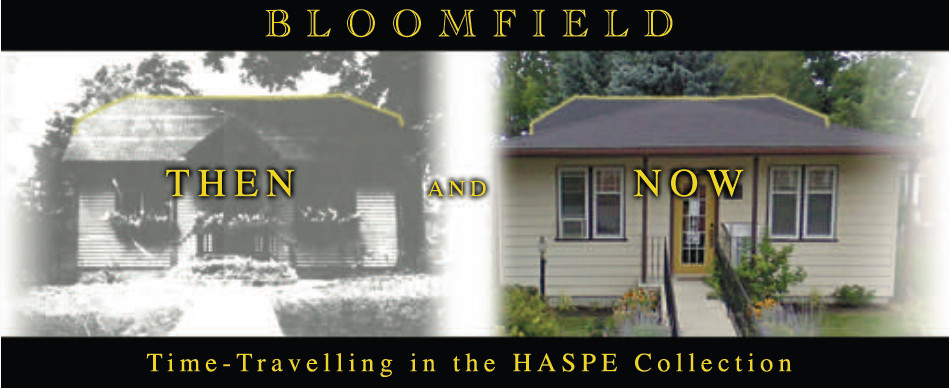 Bloomfield Then and Now: Time-Travelling in the HASPE Collection