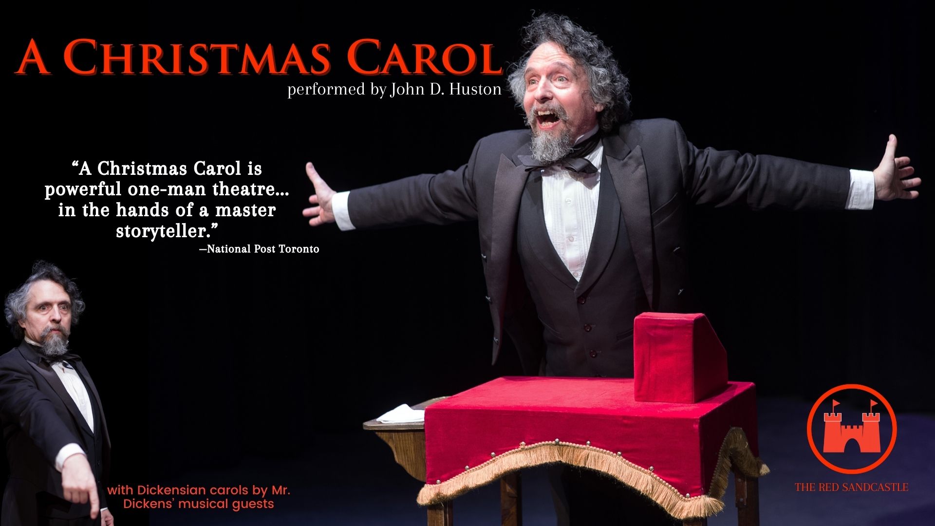 A Christmas Carol with John D. Huston - The 800th Performance!