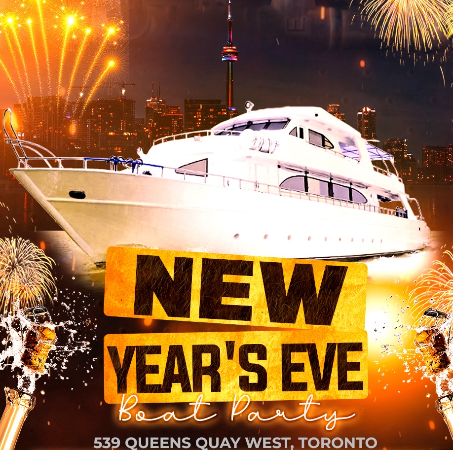 Toronto New Years Eve Boat Party 2026