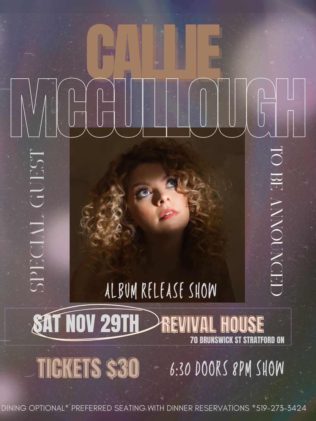 Callie McCullough at Revival House