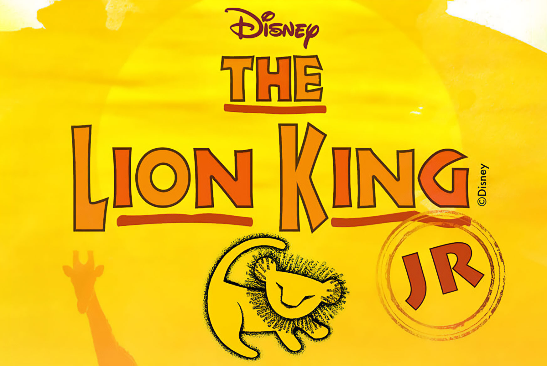 ECC's Production of Disney's The Lion King Jr. 