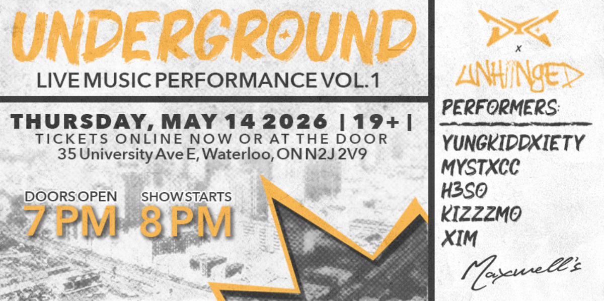 UNDERGROUND LIVE MUSIC PERFORMANCE VOL. 1