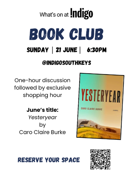 Indigo South Keys June Book Club