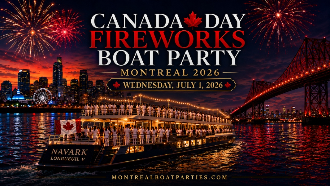 CANADA DAY FIREWORKS BOAT PARTY MONTREAL 2026