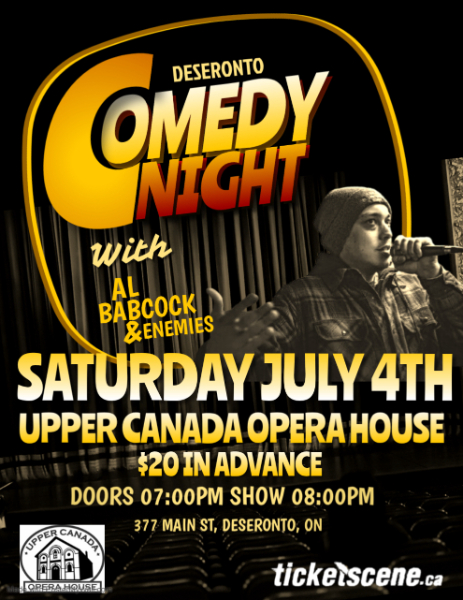 Comedy Night In Deseronto 