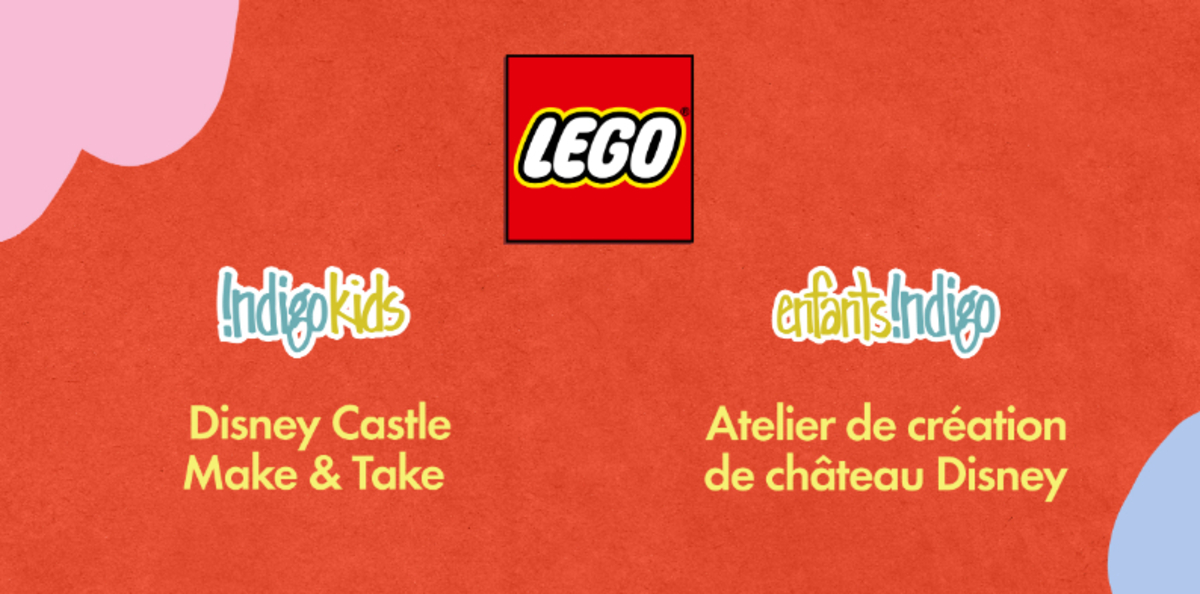 Lego: Indigo Halifax: 1 pm