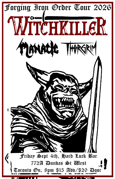 Witchkiller, Manacle, Thorgrim 