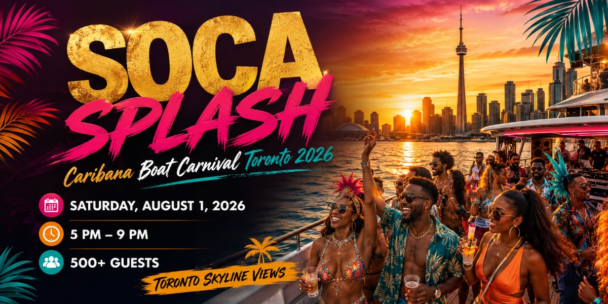 Soca Splash: Caribana Boat Carnival Toronto 2026