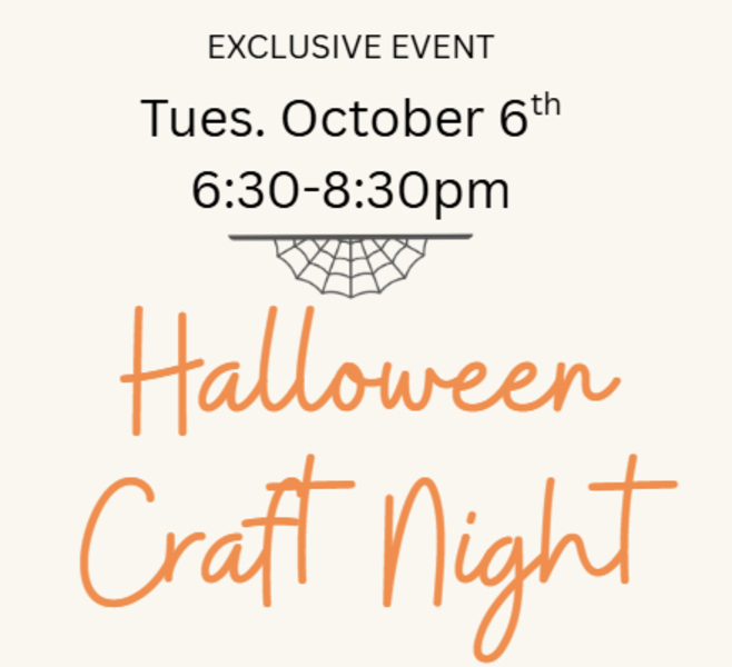 Halloween Craft Night