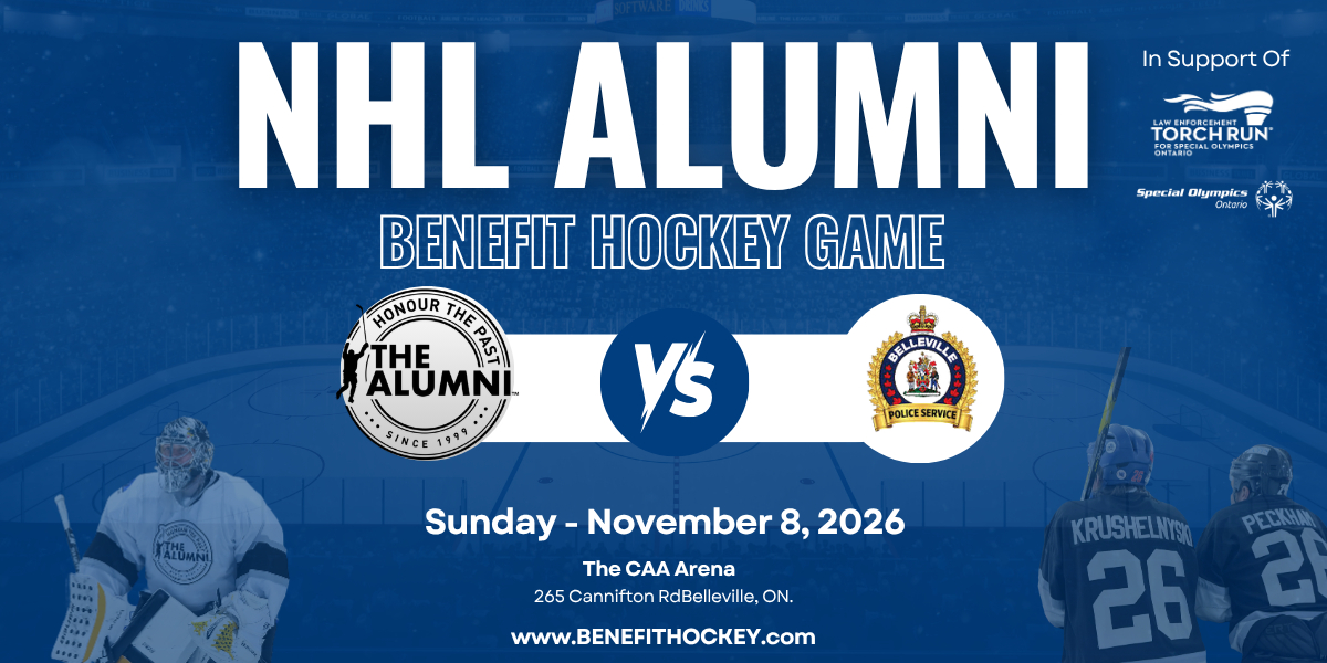 Belleville NHL Alumni Benefit Hockey Game 2026